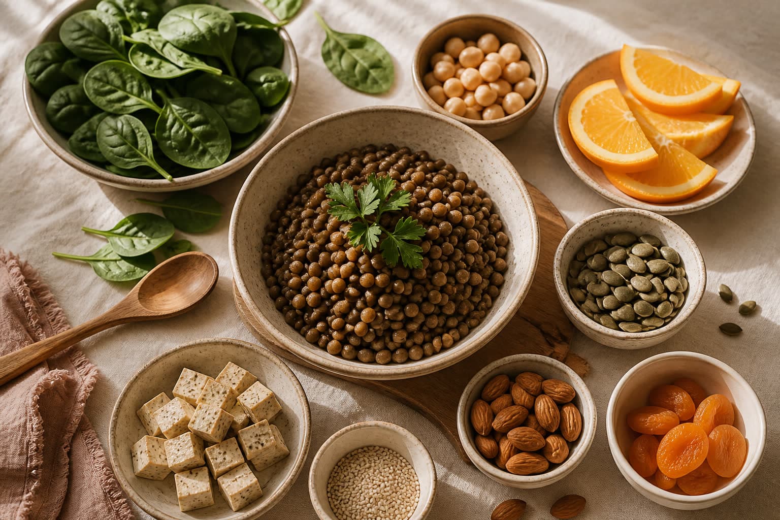 Hierro en el embarazo: alimentos, suplementos y cómo absorberlo bien.