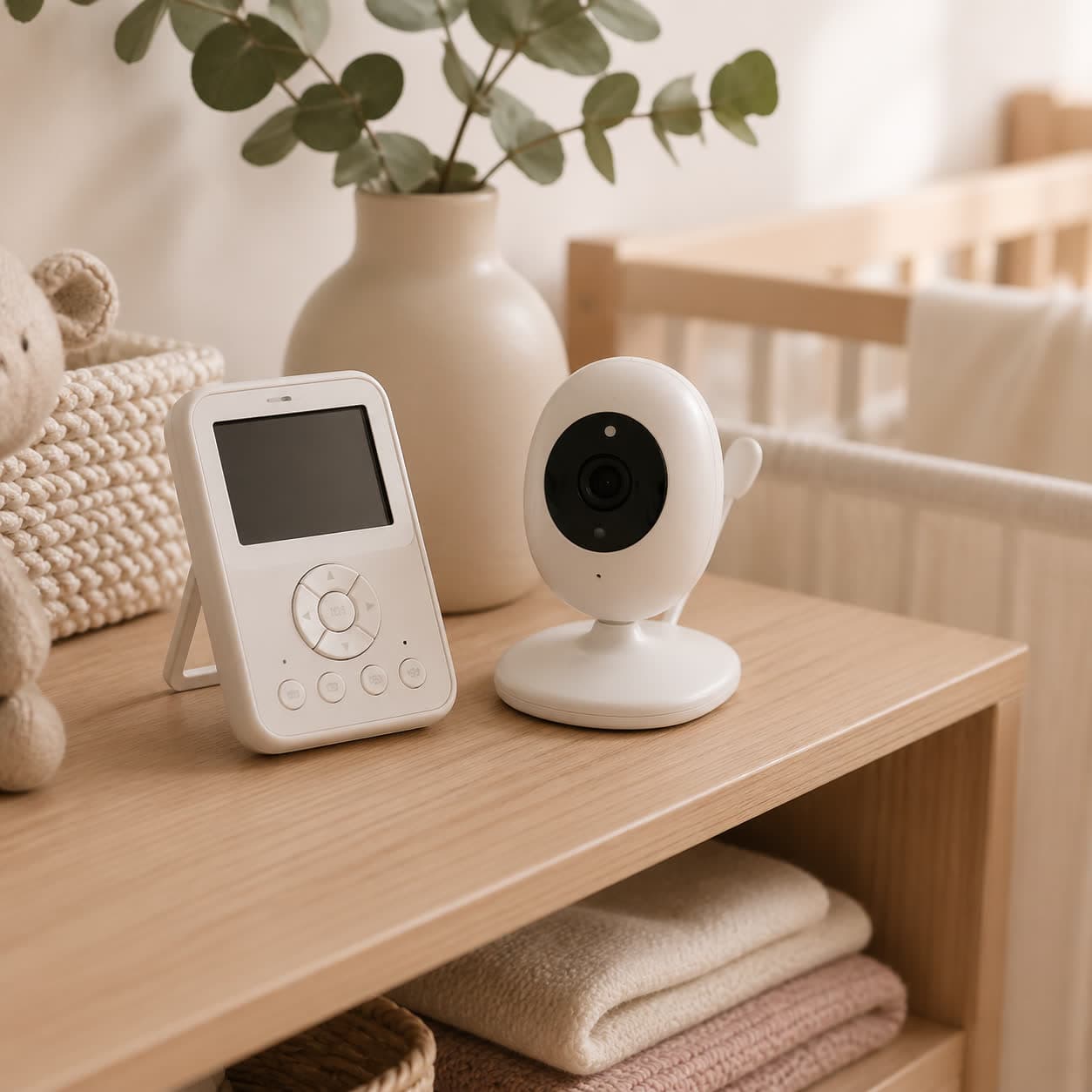 Monitor de bebé con vídeo HD